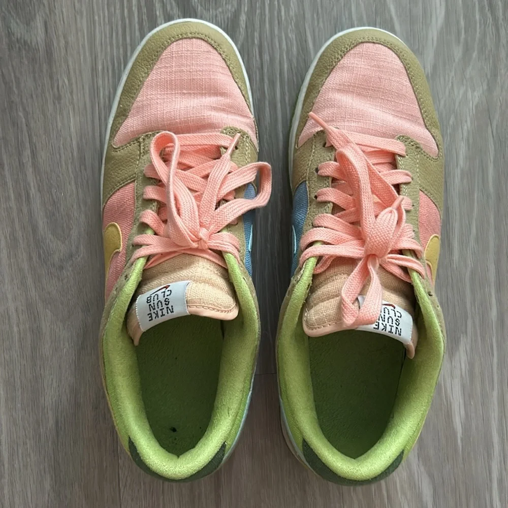 Nike Dunk Low Sun Club - Arctic Orange Sanded Gold - Picture 8 of 13